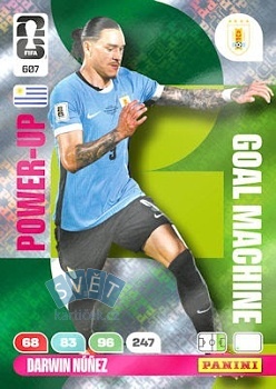 Darwin Nunez Uruguay Panini FIFA World Cup 2026 Adrenalyn XL Goal Machines #607